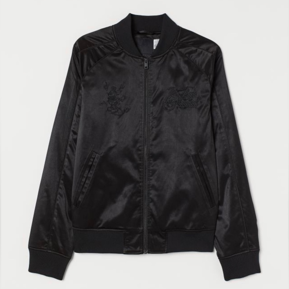 H&M x Disney Bomber Jacket with Embroidery✨